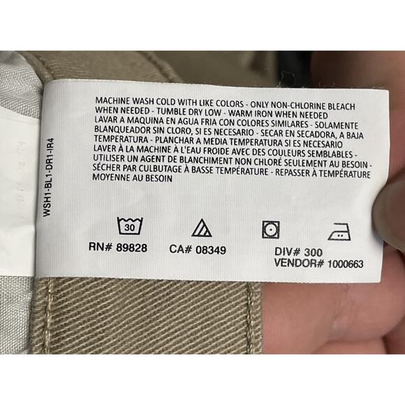 Gloria Vanderbilt Jeans Womens 14 Khaki Amanda Average Missy Stretch Twill Pants - Picture 13 of 14